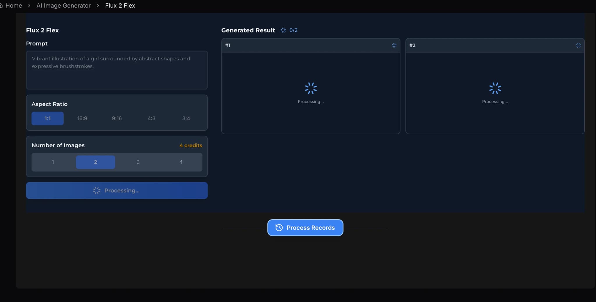 อัปโหลดภาพ & เลือกสัดส่วน