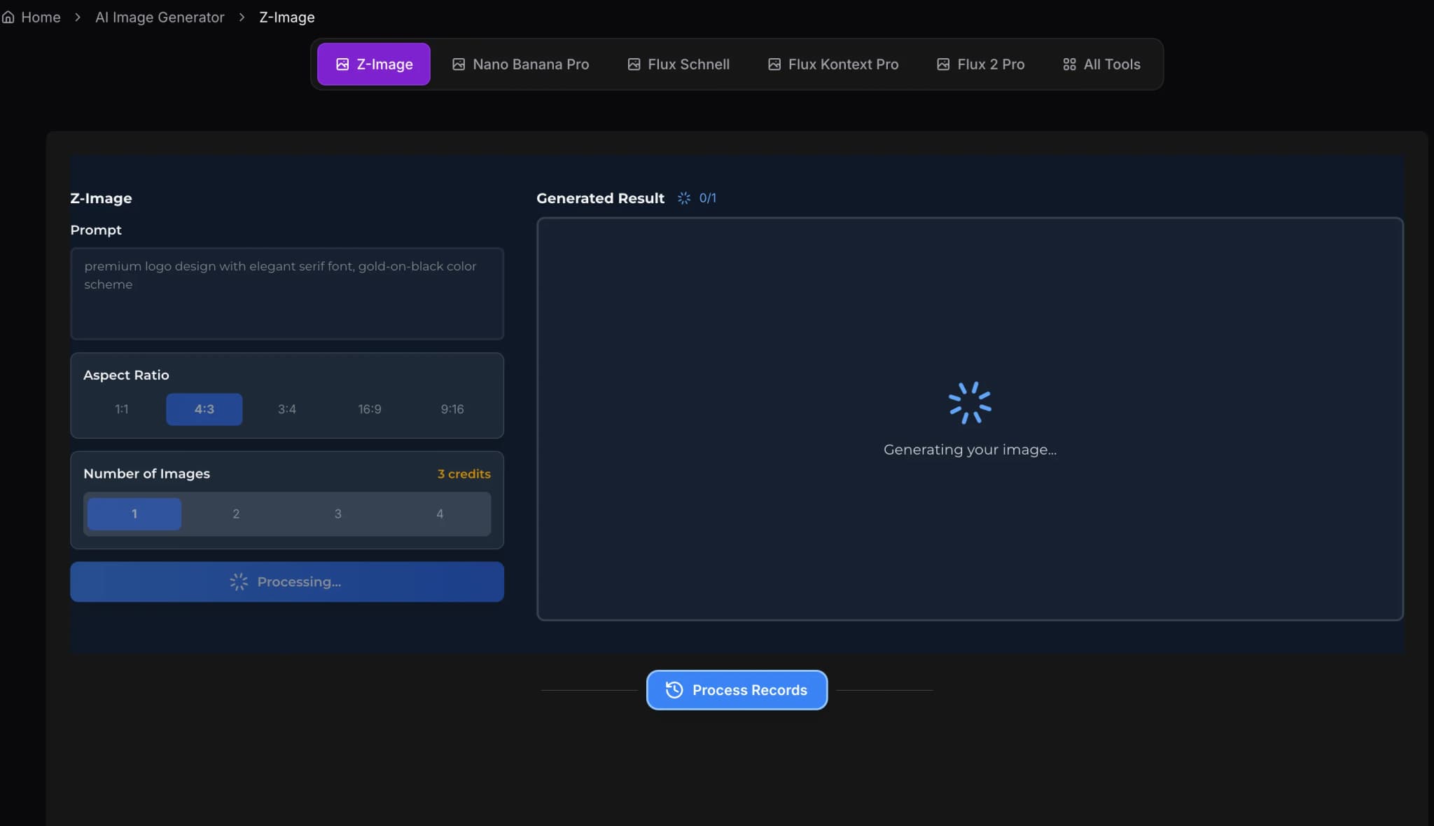Generate & Download High-Quality Result