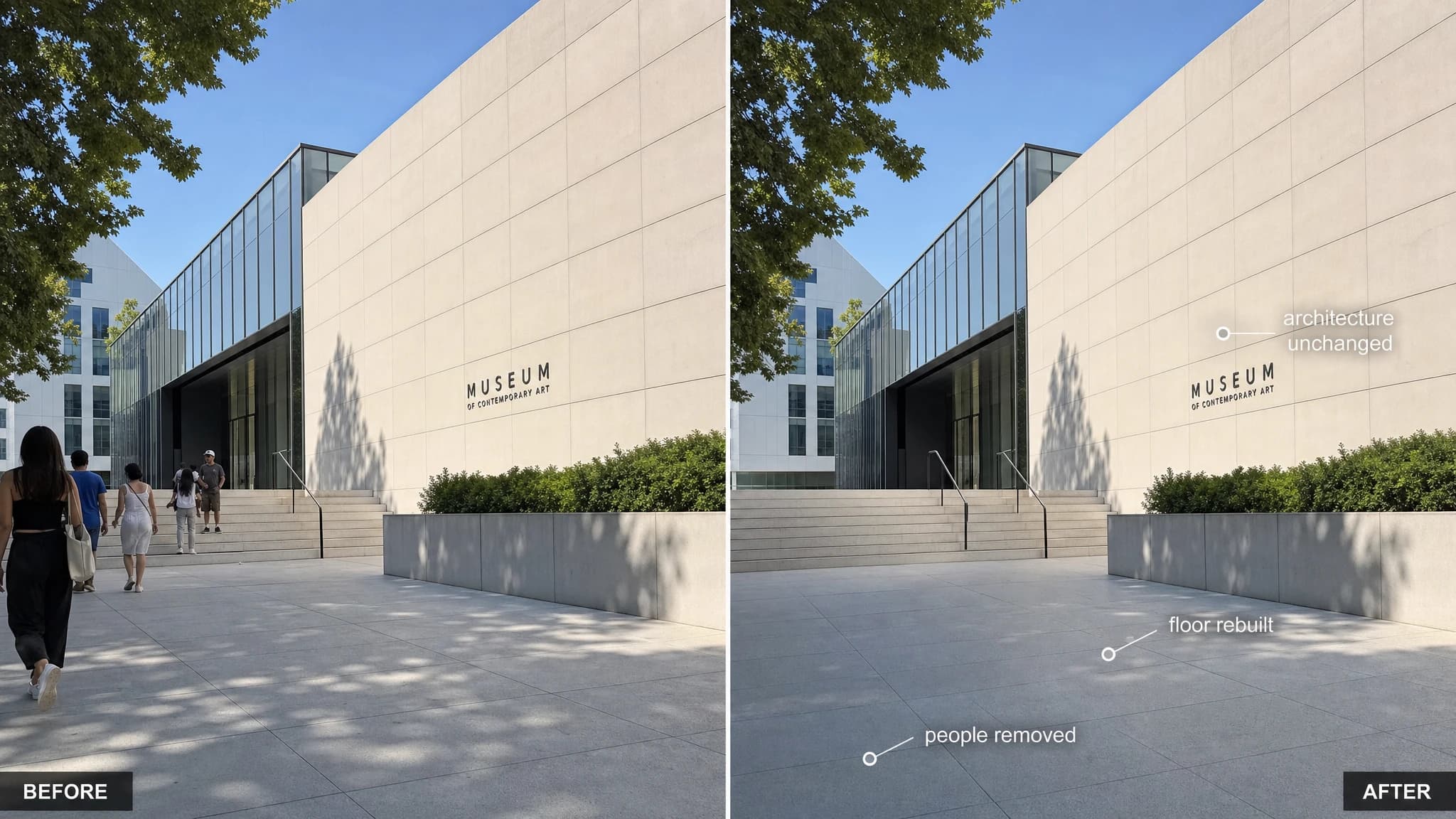 Object remover example 2