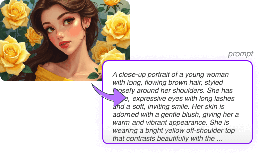 Image To Prompt - AI-powered tool example showing results