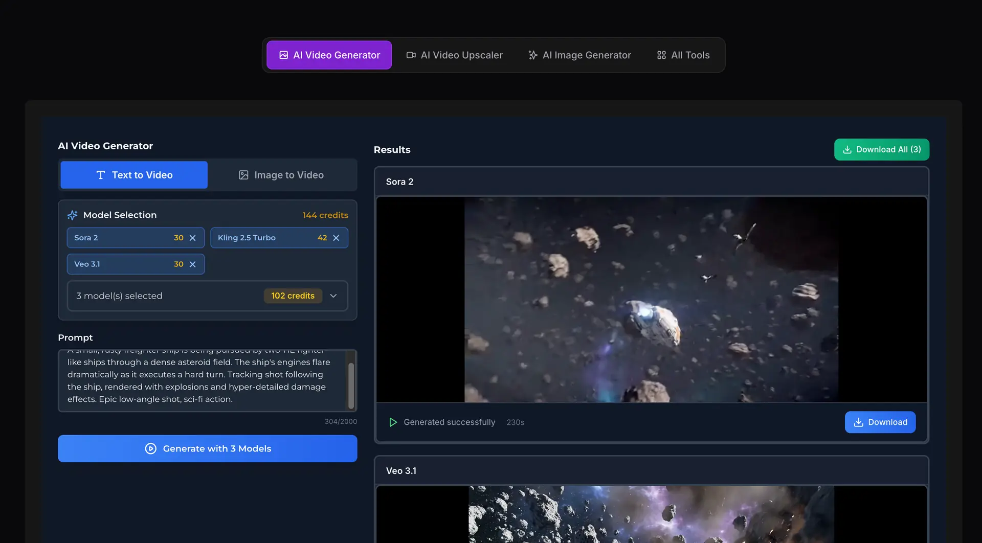 Generate, Review & Download
