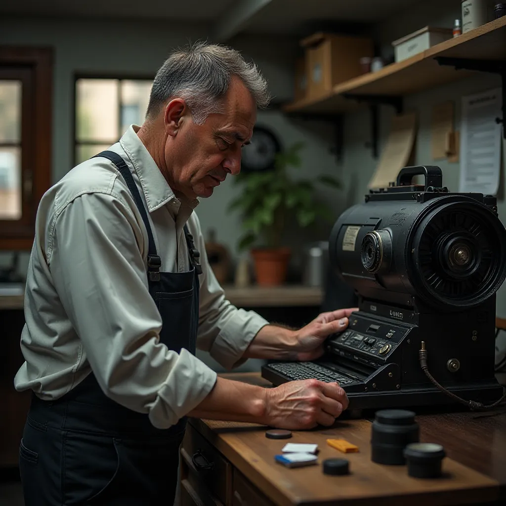 필름 복원 전문가