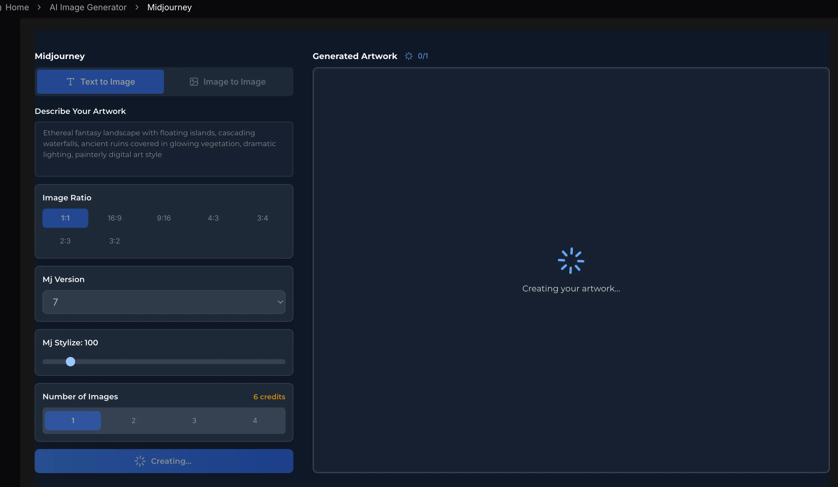 Ajustez les paramètres créatifs