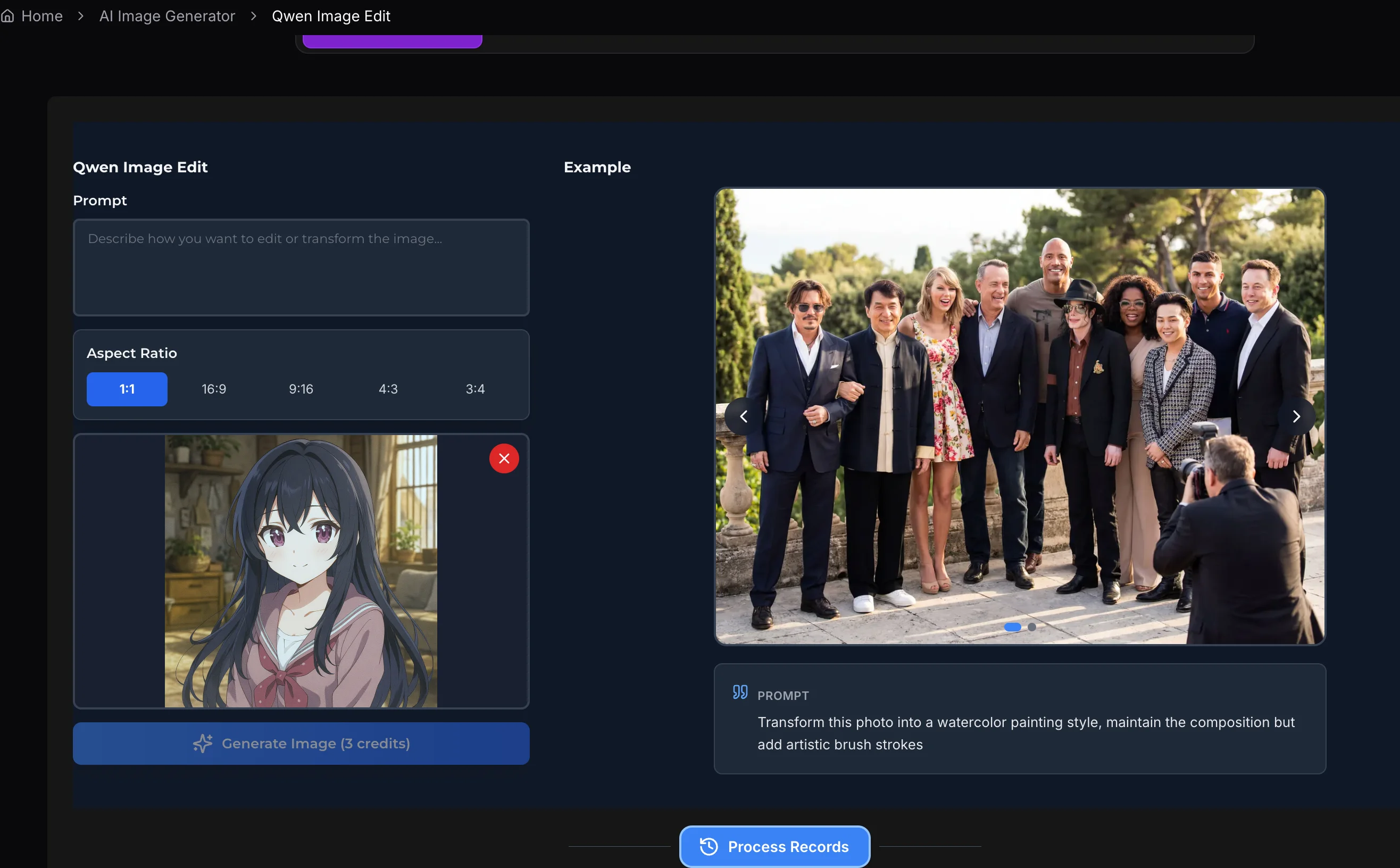 Importez votre image